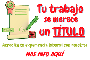 Tu trabajo se merece un titulo